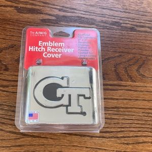Georgia Tech trailer hitch cover new in packaging silver